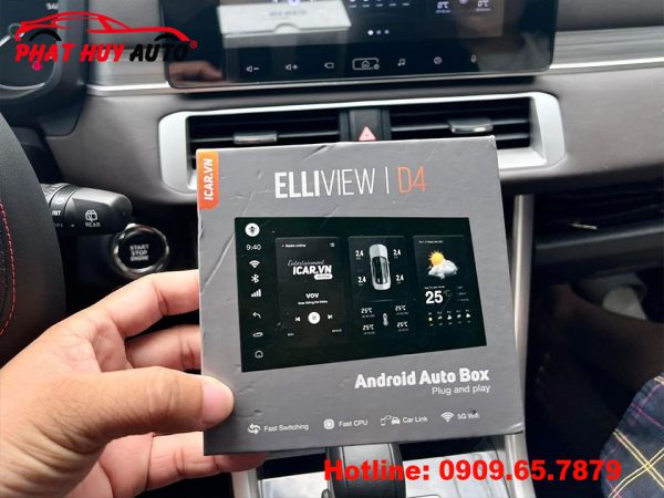 Android Box Elliview D4 cho Xpander 2022