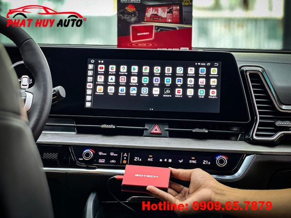 Android Box Gotech GB8 cho Sportage 2022