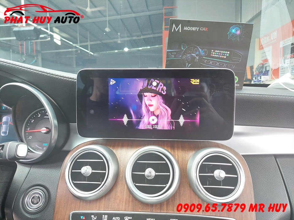 Android Box lắp cho Mercedes C200