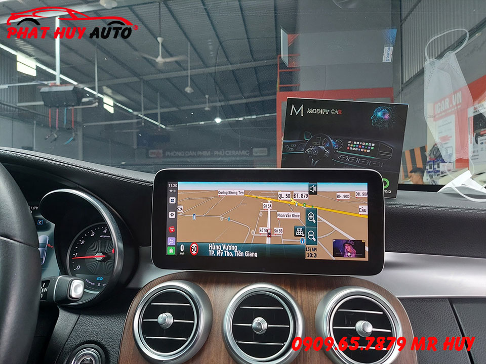 Android Box lắp cho Mercedes C200