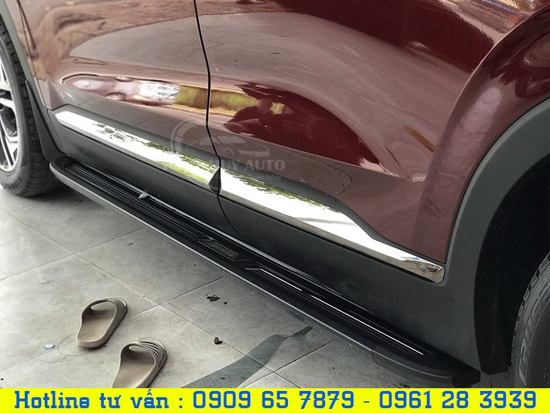 Bệ Bước Chân Hyundai Santafe 2021