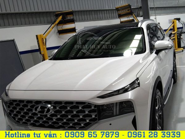 Bệ Bước Chân Hyundai Santafe 2021