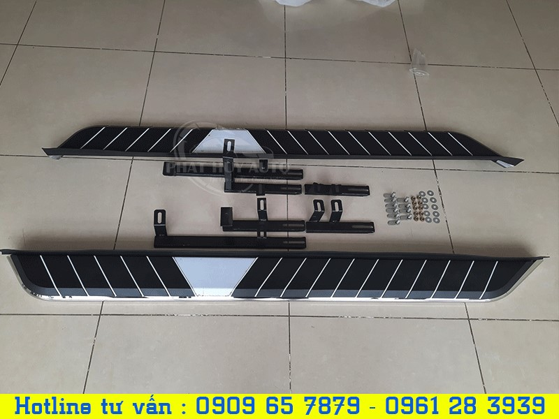 Bệ Bước Chân Hyundai Santafe 2021