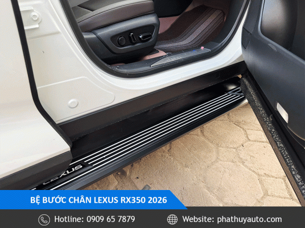 Bệ bước chân Lexus RX350 2026