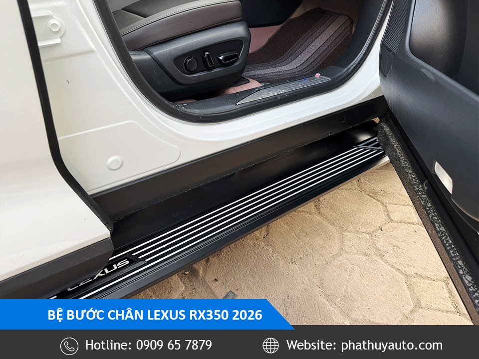 Bệ bước chân Lexus RX350 2026