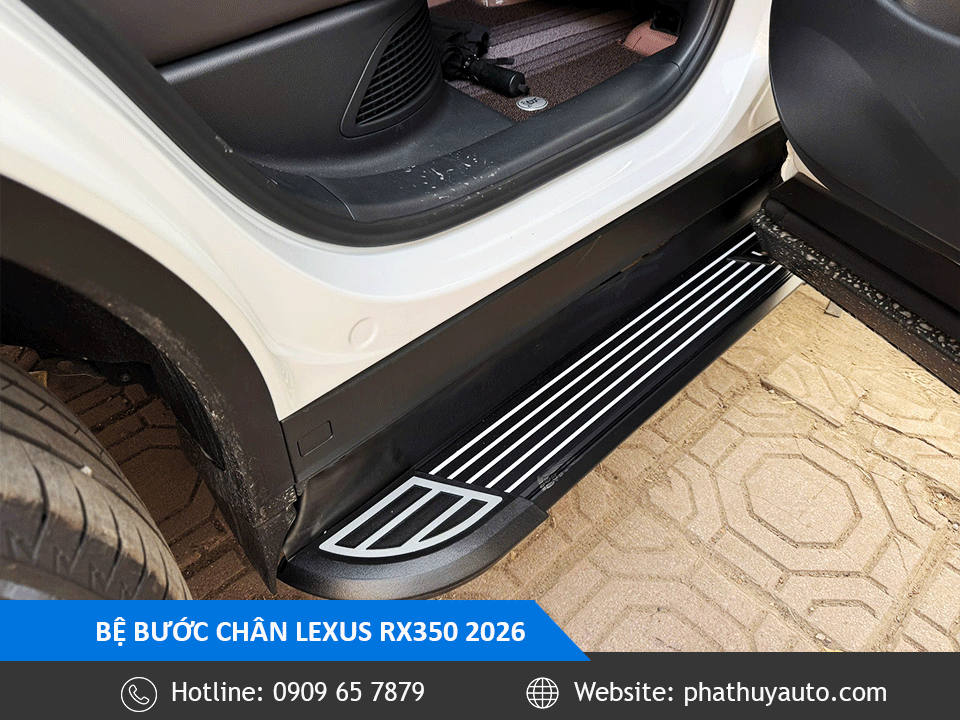 Bệ bước chân Lexus RX350 2026