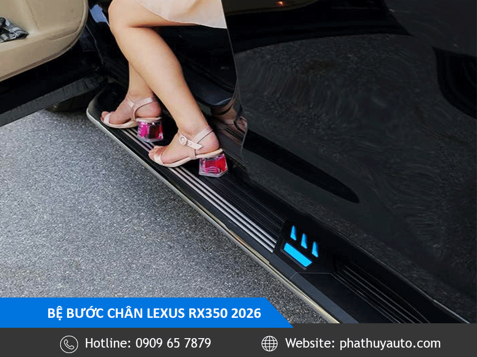 Bệ bước chân Lexus RX350 2026