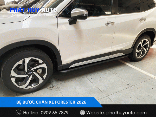 Bệ bước chân Subaru Forester 2026