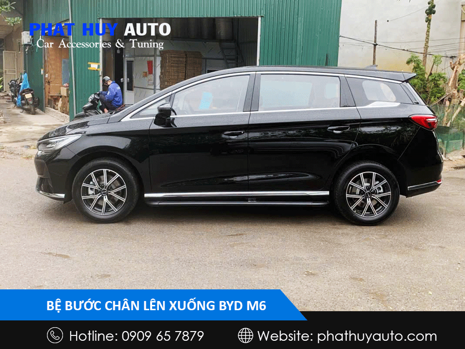 Bệ bước lên xuống BYD M6