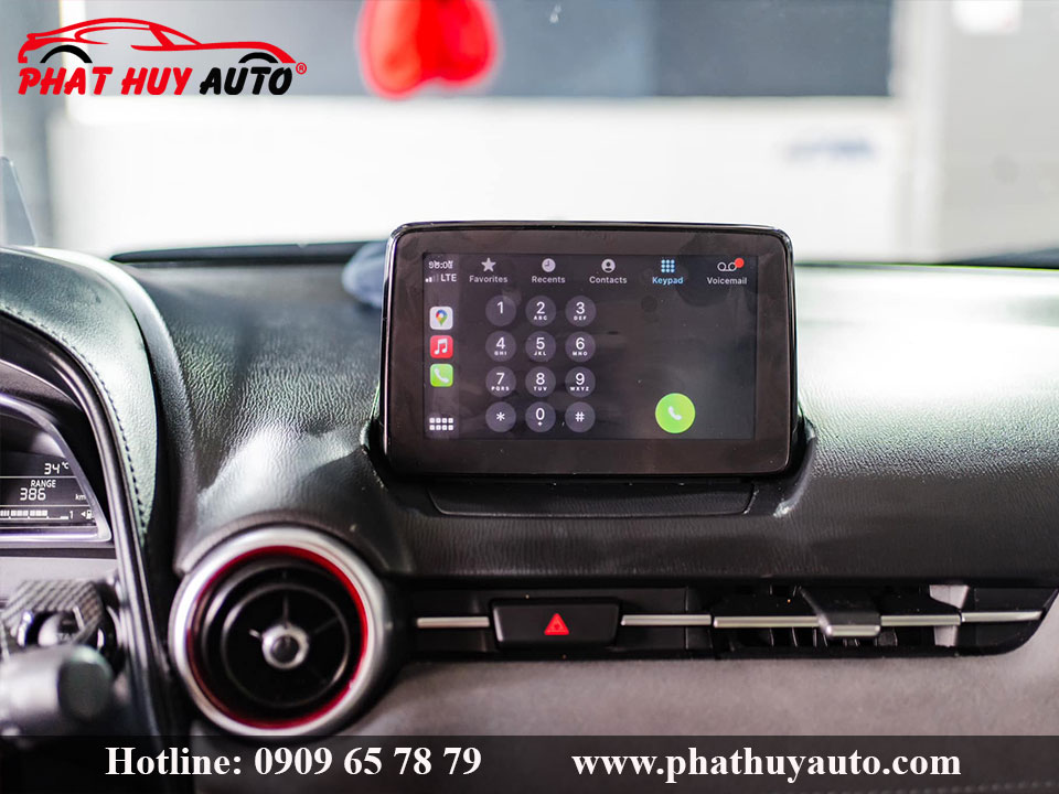 Bộ Android Box Mazda CX3 2022