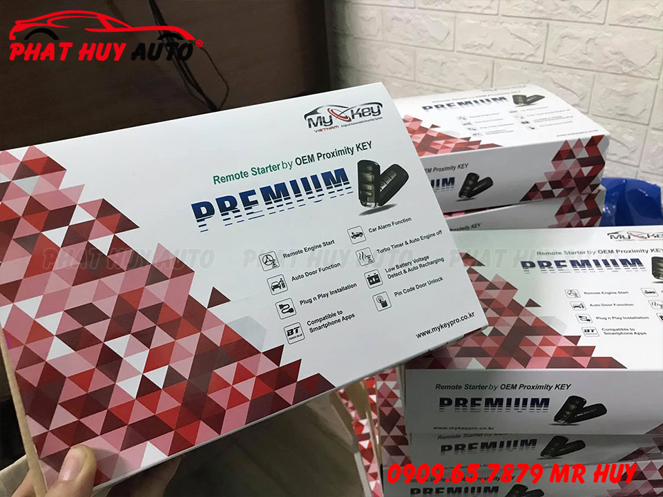 Bộ đề nổ từ xa Mykey Premium xe Santafe