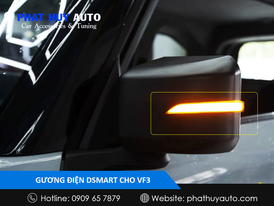 Bộ gương điện Dsmart cho VF3