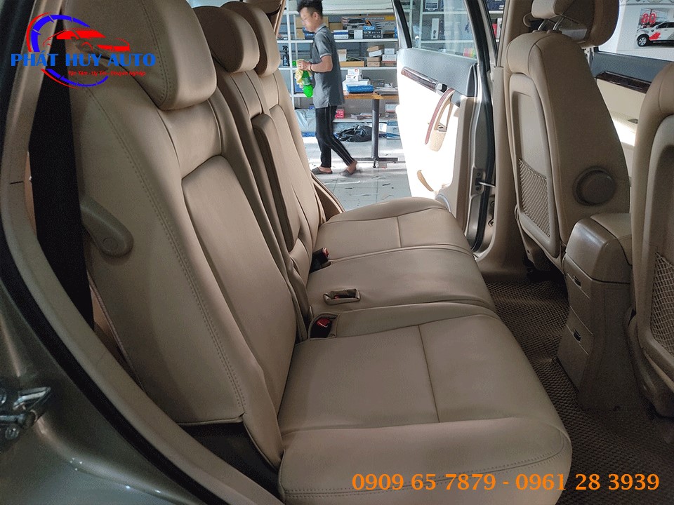 Bọc ghế da cho Chevrolet Captiva