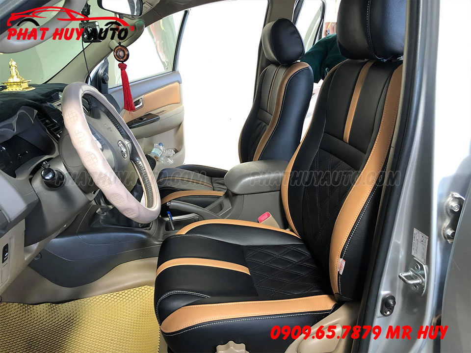 Bọc ghế da cho Ford Everest