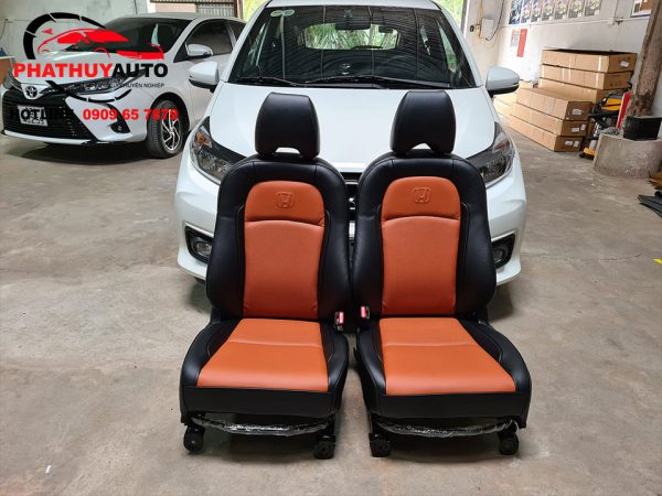 Bọc ghế da cho Honda Brio