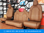 Bọc ghế da cho Minio Green