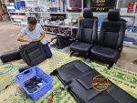 Bọc ghế da cho xe Hilux
