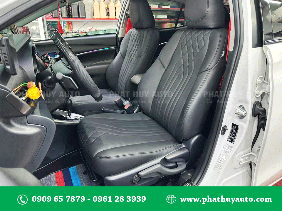 Bọc ghế da Toyota Vios 2026