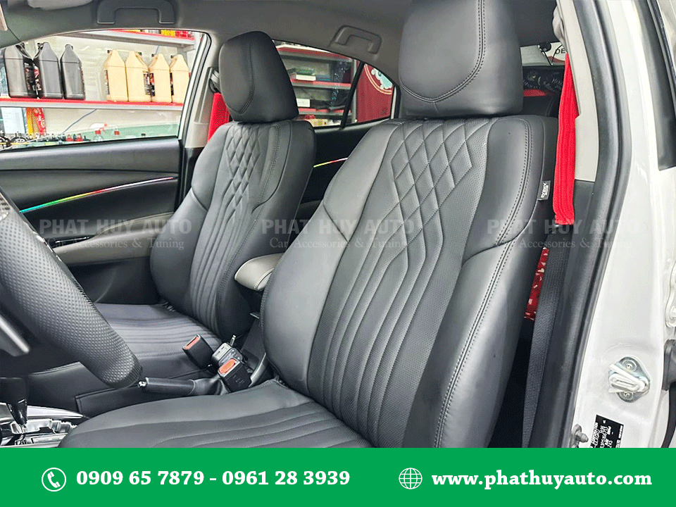 Bọc ghế da Toyota Vios 2026