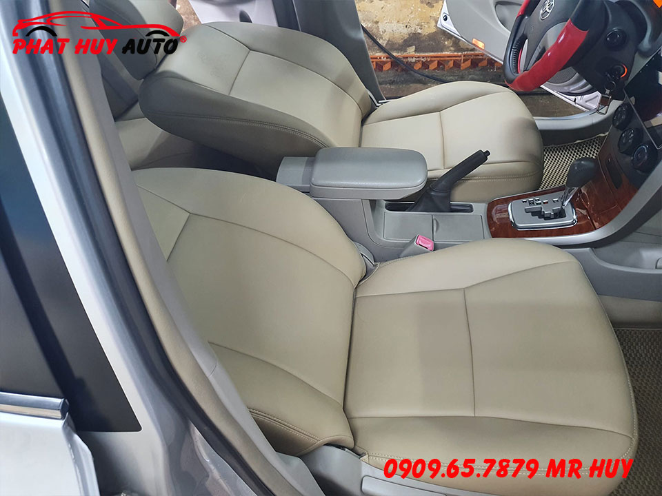 Bọc ghế da xe Altis 2009