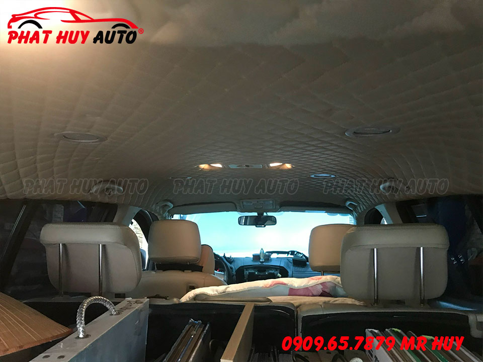 Bọc trần 5D xe Isuzu Mux