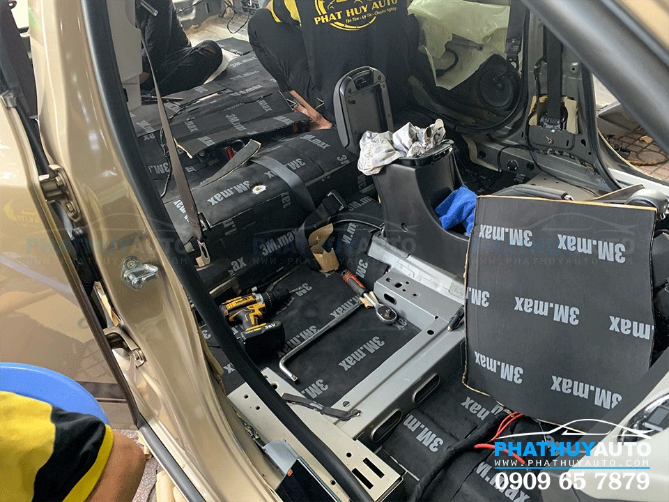 Cách âm chống ồn Chevrolet Cruze
