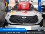 Cách âm hốc bánh Innova Cross