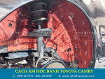 Cách âm hốc bánh Toyota Camry