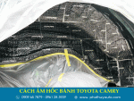 Cách âm hốc bánh Toyota Camry