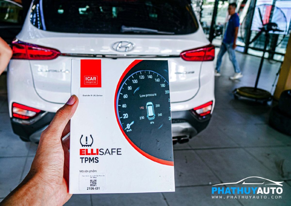 Cảm biến áp suất lốp Santafe