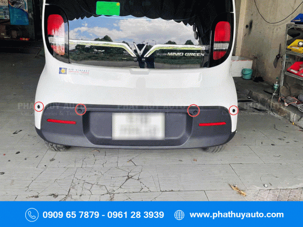 Cảm biến lùi xe Minio Green