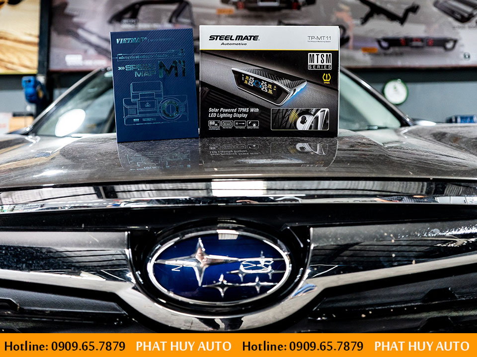 Cảm biến suất lốp Steelmate MT11 xe Forester