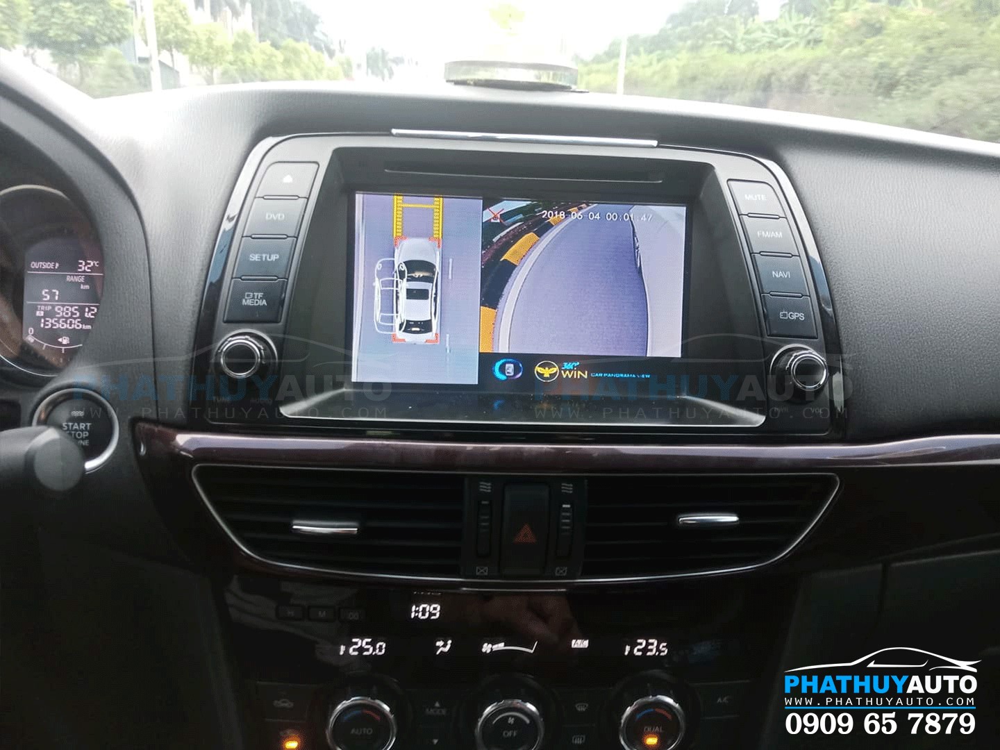 Camera 360 độ cho Mazda 6
