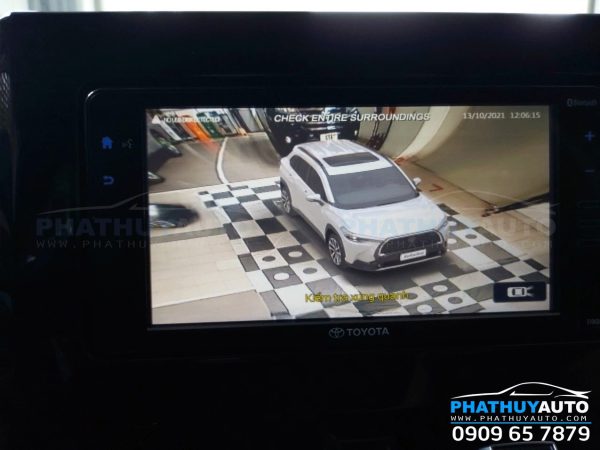 Camera 360 độ cho Toyota Cross Chính hãng