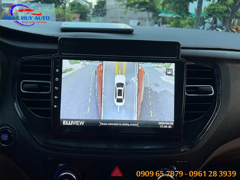 Camera 360 Độ xe Accent 2021