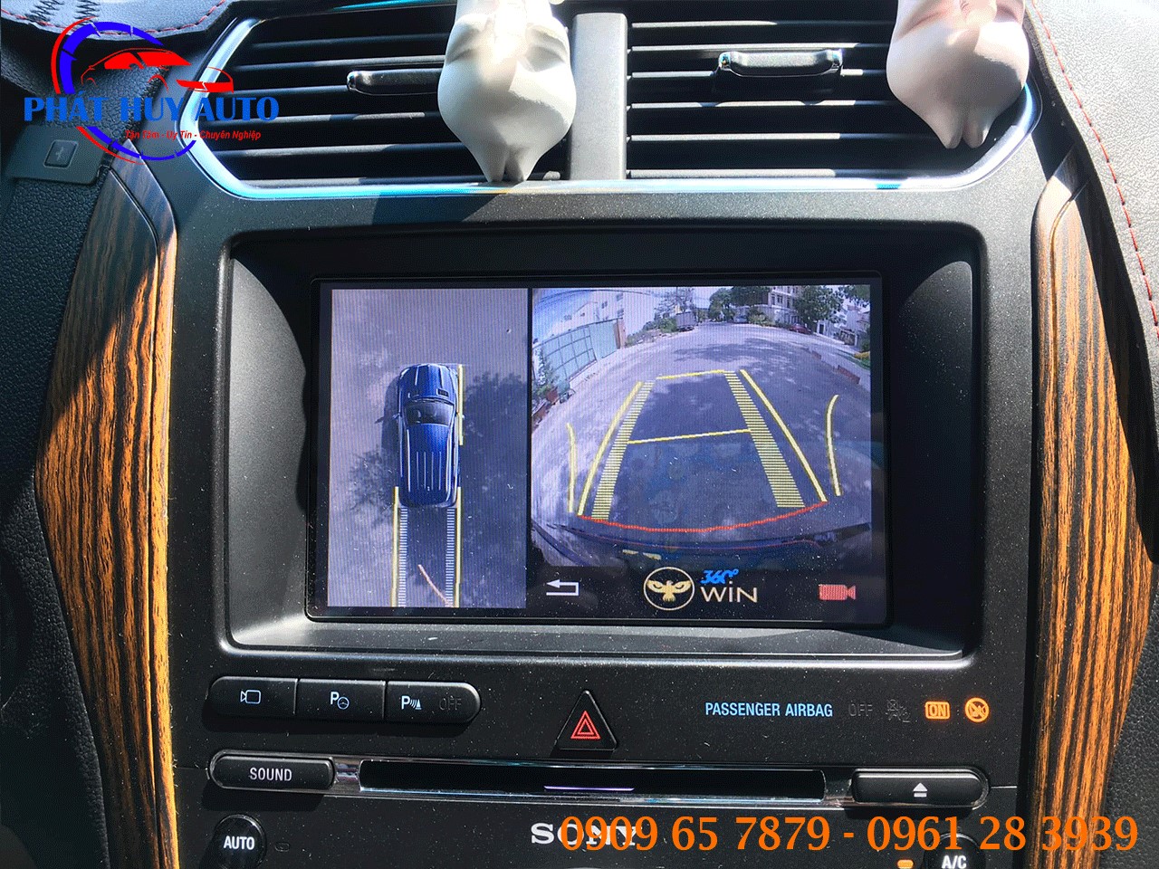 Camera 360 độ xe Ford Explorer