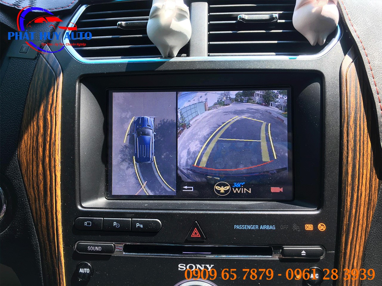 Camera 360 độ xe Ford Explorer