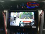 Camera 360 độ xe Fortuner 2021