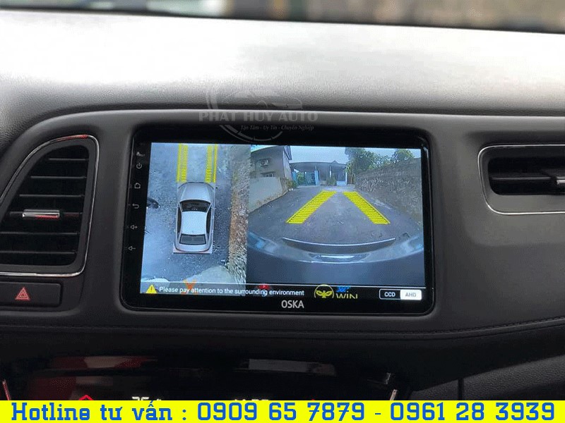 Camera 360 Độ xe Honda HRV