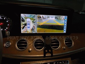 Camera 360 độ xe Mercedes E200