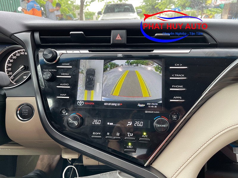 Camera 360 độ xe Toyota Camry