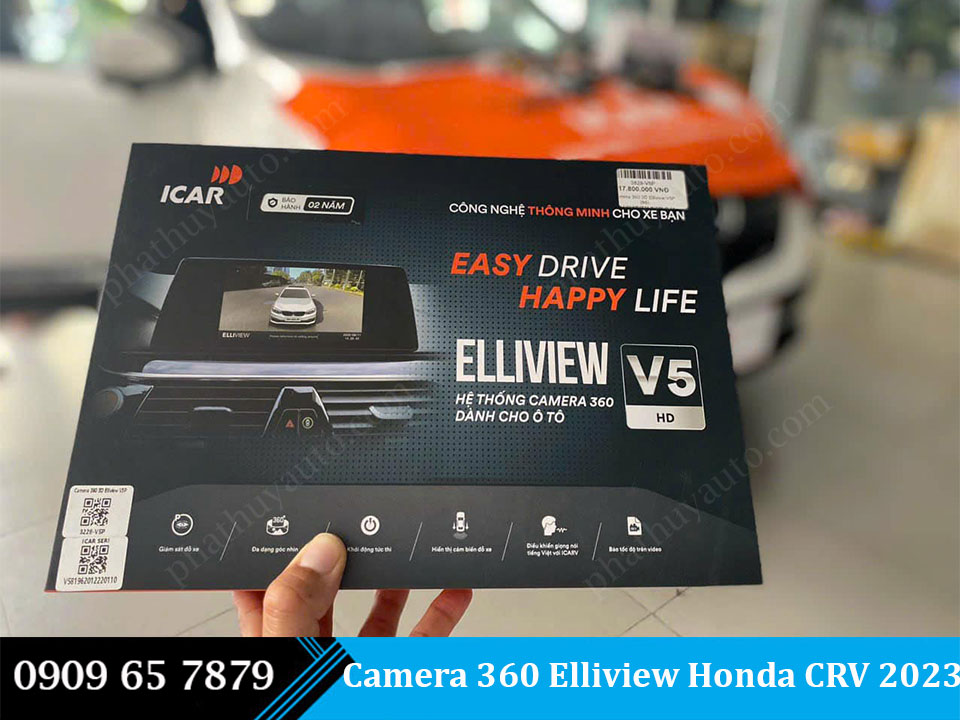 Camera 360 ElliView Honda CRV 2023