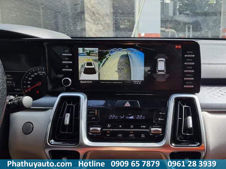 Camera 360 ô tô Sorento 2021