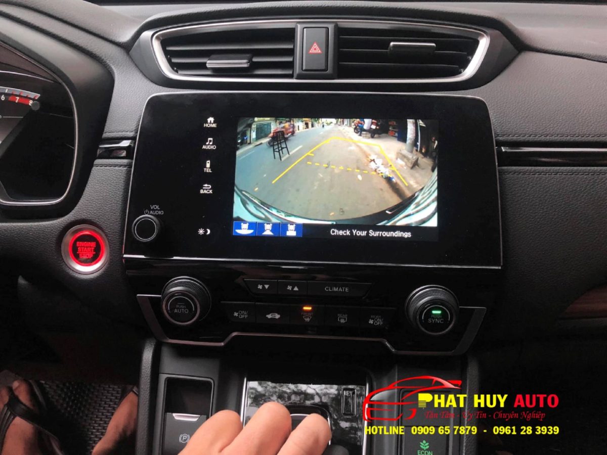 Camera cập lề xe Honda CRV