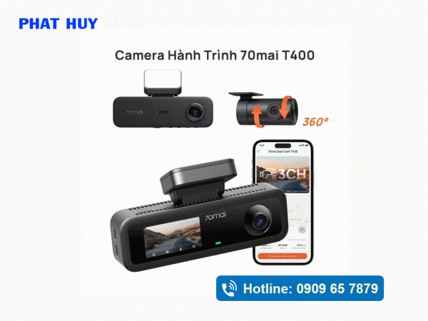 Camera hành trình 70mai T400