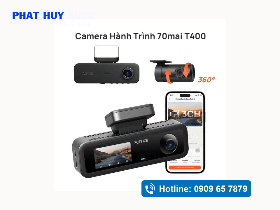Camera hành trình 70mai T400