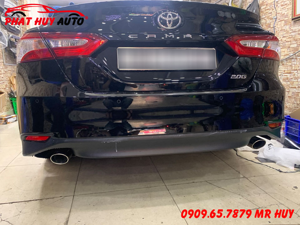 Camry 2022 Độ Đuôi Pô Zin
