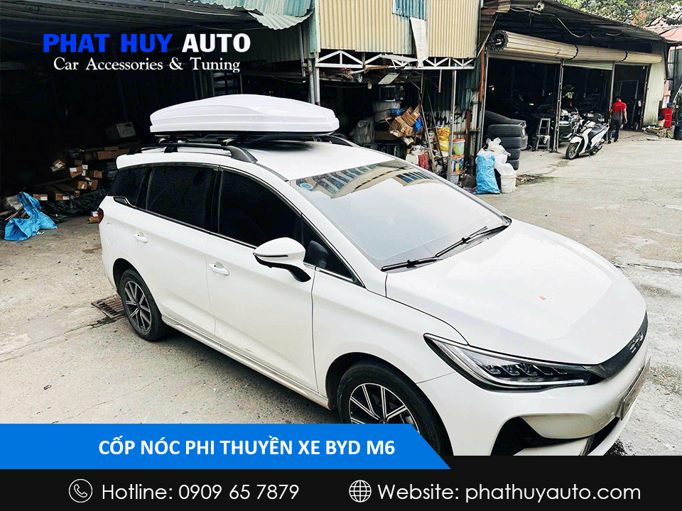Cốp nóc phi thuyền BYD M6