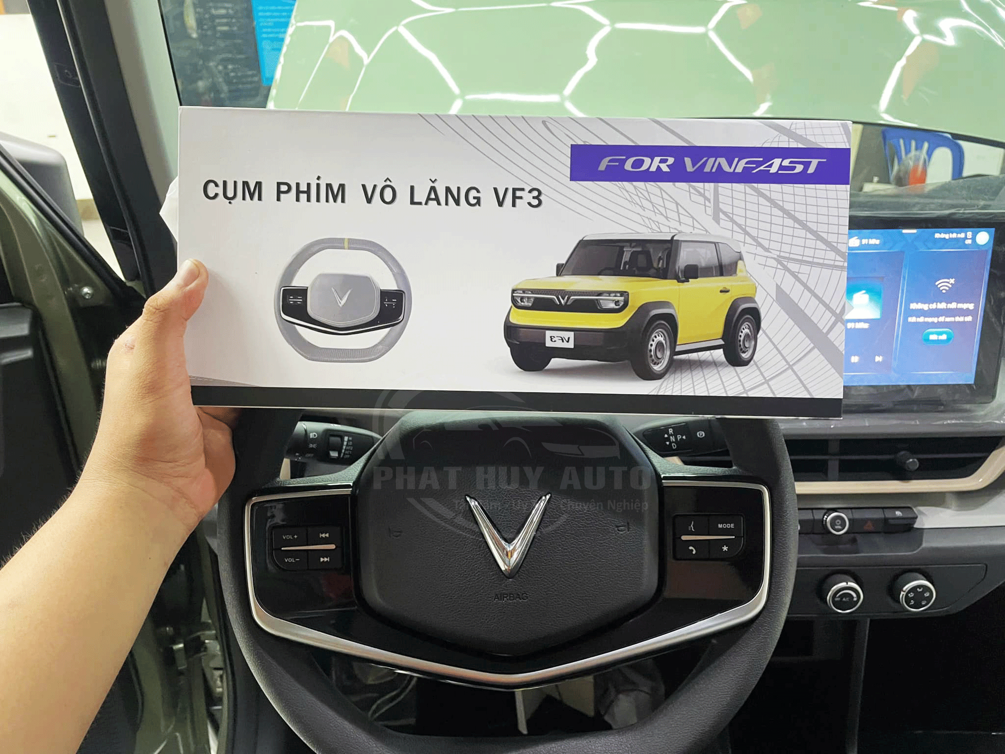 Cụm phím vô lăng Vinfast VF3