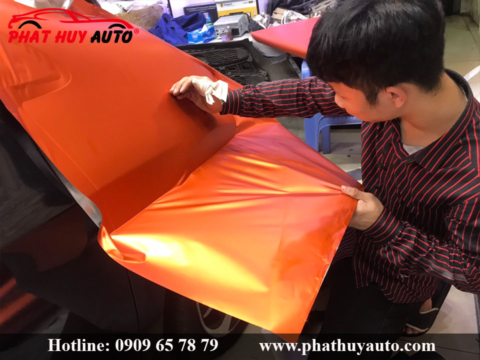 Dán decal đổi màu Kia Morning
